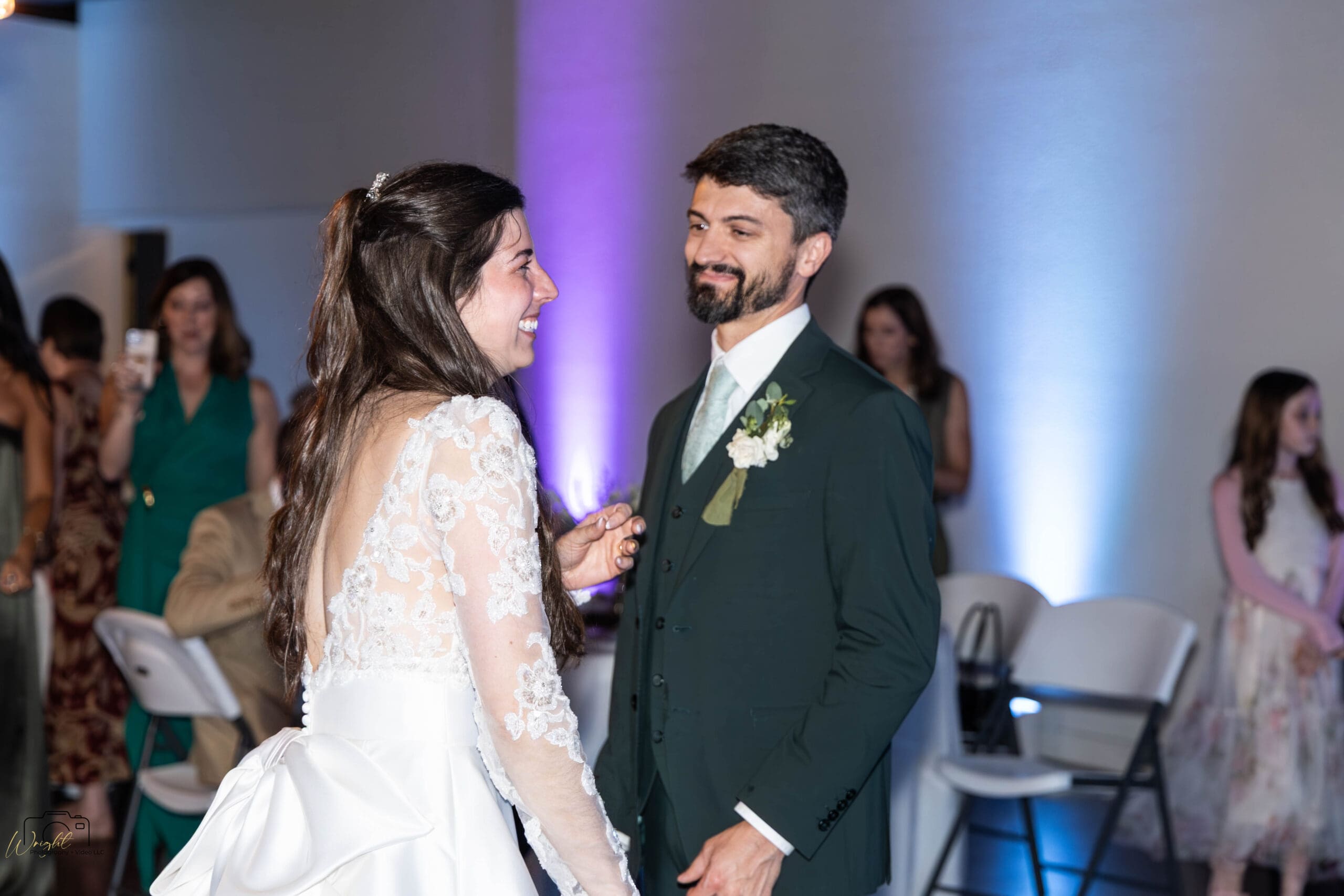 Ryan and Elizabeth's first dance as husband and wife
