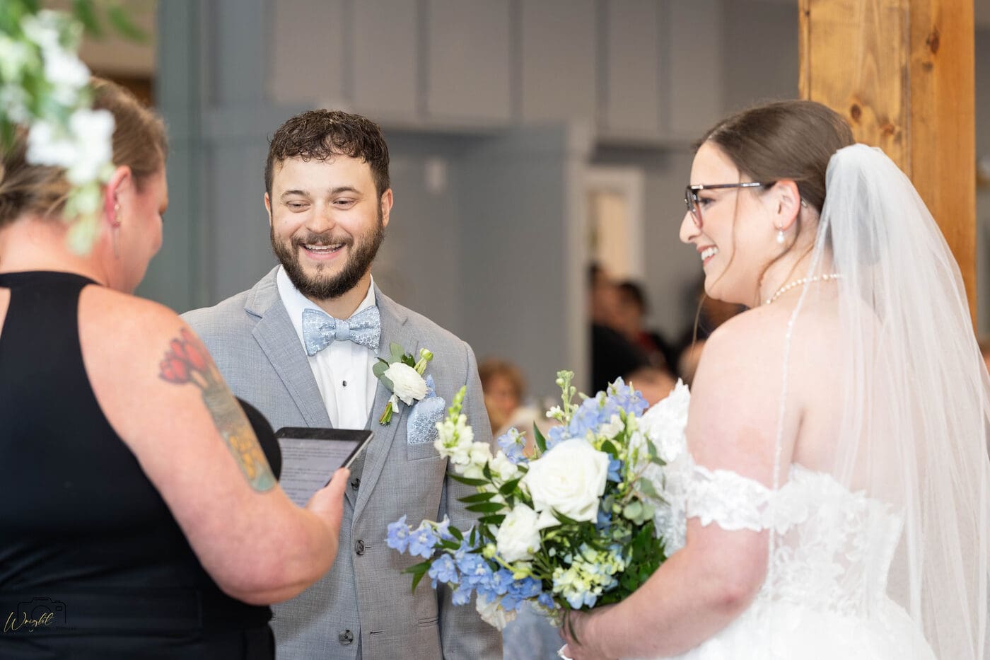 Brock and Sara Kirk wedding at The Studio by Woods & Co in Paducah, KY