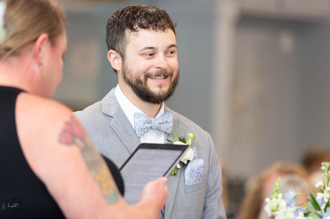 Brock and Sara Kirk wedding at The Studio by Woods & Co in Paducah, KY